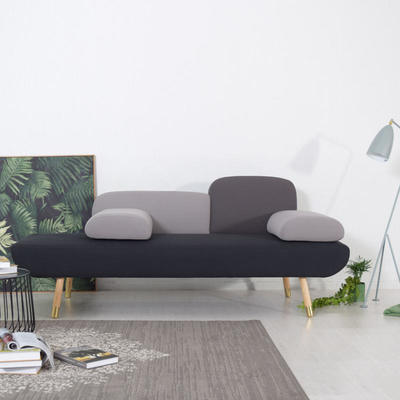 色彩北欧风格-向阳布艺沙发「我在家」家居分享直购平台